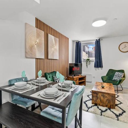 A Stylish Luxury 2 Bedroom Duplex Apartment Cardiff Luaran gambar